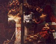 Jacopo Robusti Tintoretto The Annunciation oil painting reproduction